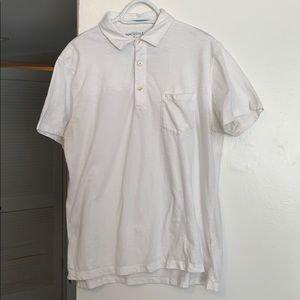 J Crew White Polo